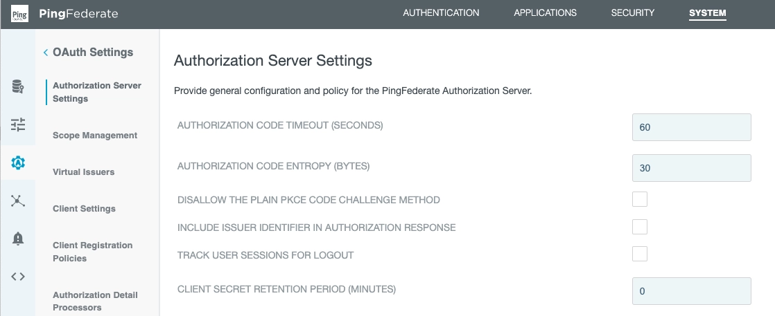 PingFederate, auth server image